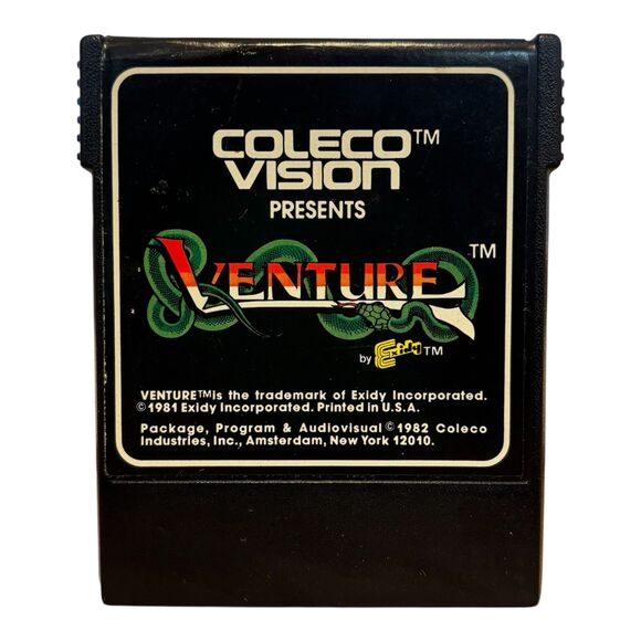 Venture - ColecoVision - Cartridge Only - Tested & Works - Picture 1 of 8